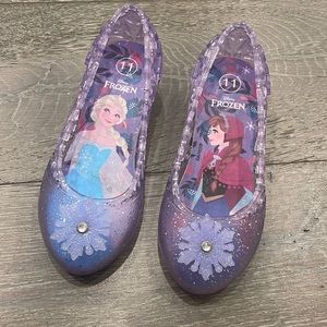Disney Elsa and Anna light up jellies girls 11